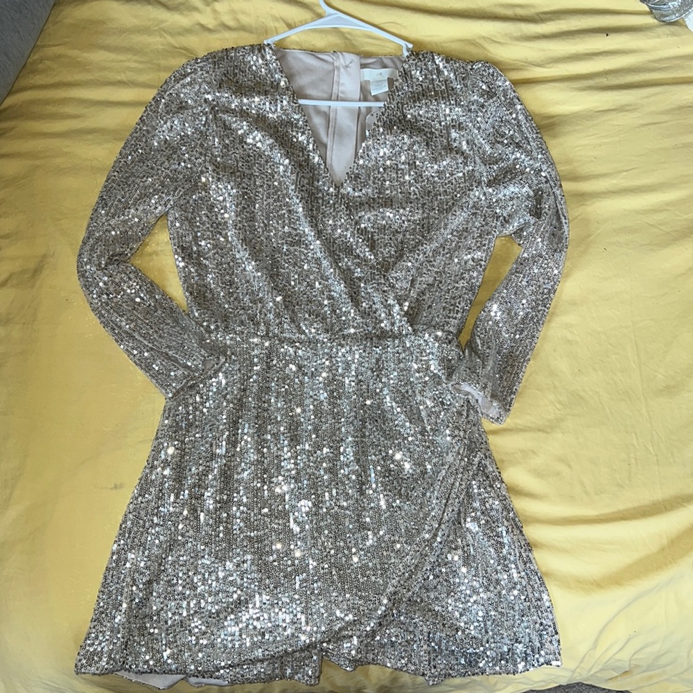 Sequins dress/romper